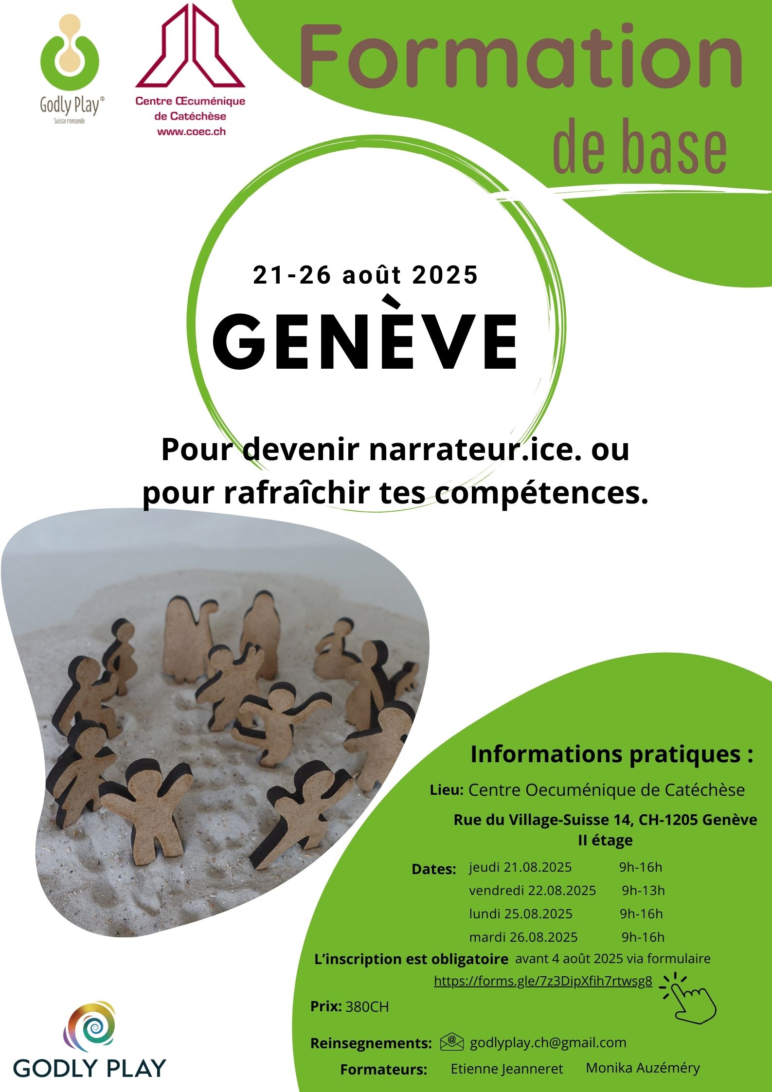 affiche formation de base COEC